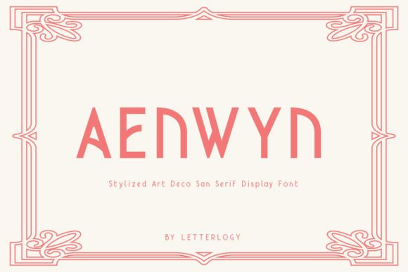 Aenwyn: The Art Deco Font for Modern Marketing
