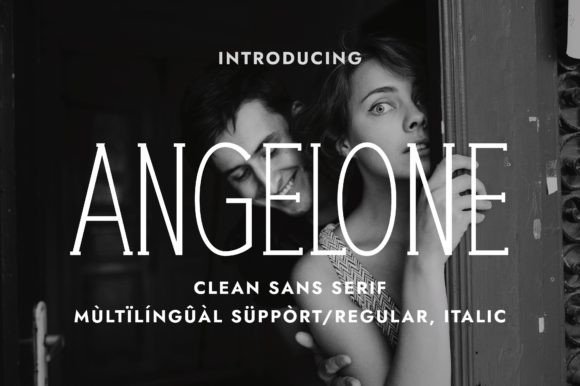 Angelone: A Slab Serif Typeface for Elegant Digital Branding