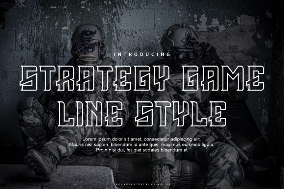 Bringing Strategy Game Line Font to Life in Your Craft