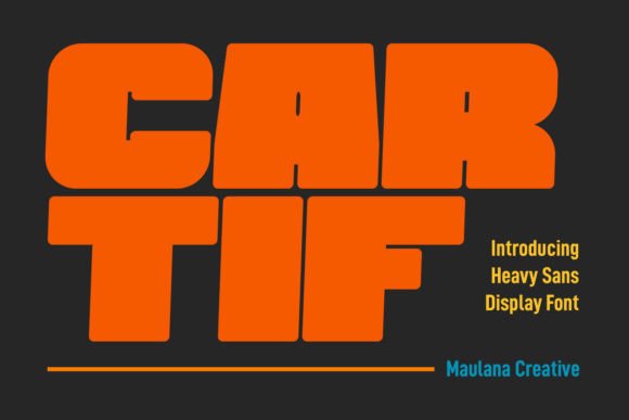 Cartif: A Font That Makes Your Brand Feel Like It Finally Got Its Coffee