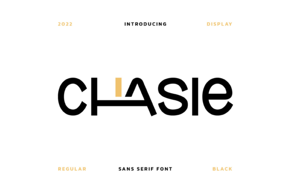 Chasie: A Sans Serif Display Font Built for Editorial Flair