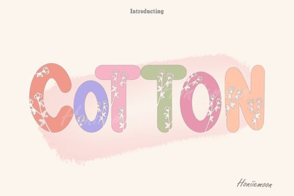 Cotton: The Decorative Font That Feels Like Home