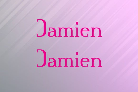 Craft Distinctive Products with the Damien Slab Serif Font