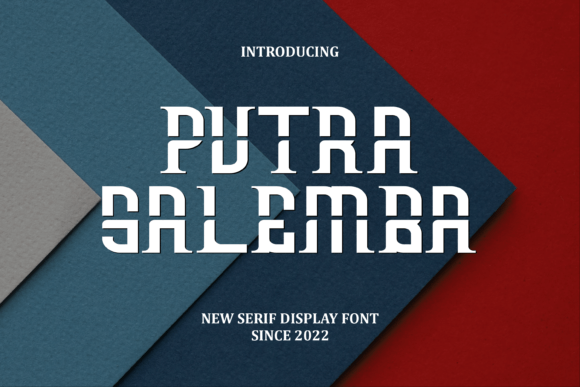 Crafting Distinctive Products with the Putrasalemba Font