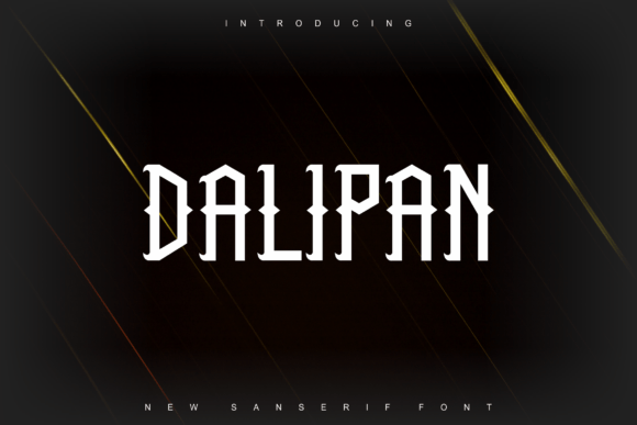 Dalipan: The Modern Sans Serif Font for Creative Crafters