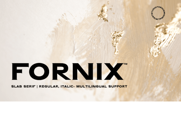 Discover Fornix: A Typeface for Elevated Crafted Products