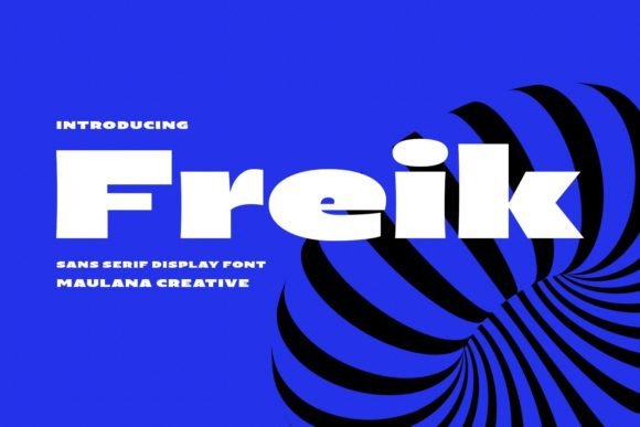 Freik: A Display Font Built for Campaign Momentum