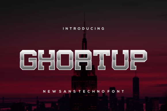 Ghortup: A Slab Serif Font Built for Digital Impact