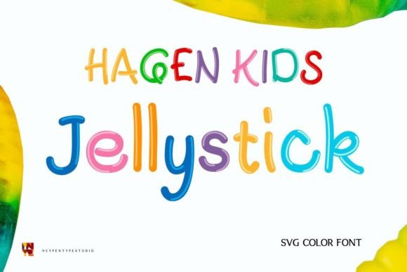 Hagen Kids Jellystick: A Digital Font for Playful Web Experiences