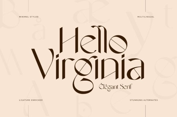 Hello Virginia: A Font for Campaigns That Need to Speak Clearly