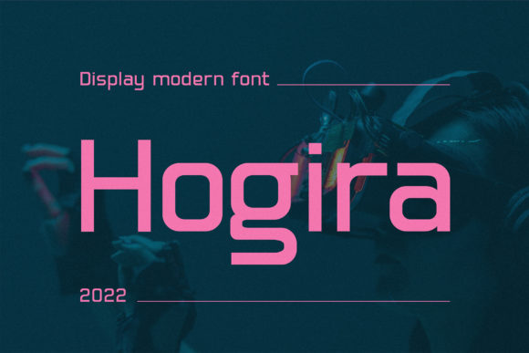 Hogira: A Future-Focused Sans Serif Font for Digital Layouts