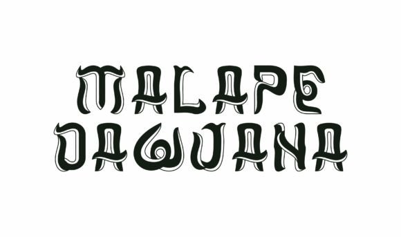 Malape Dawuana: A Decorative Font for Modern Web Projects