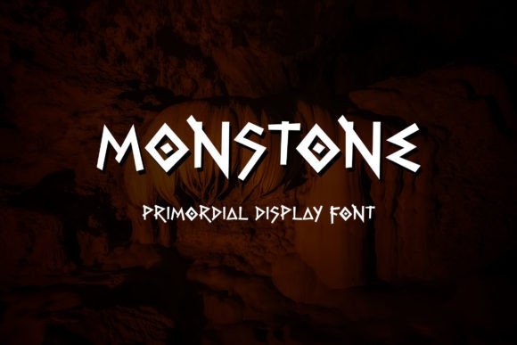 Monstone: A Decorative Font for Distinctive Business Branding