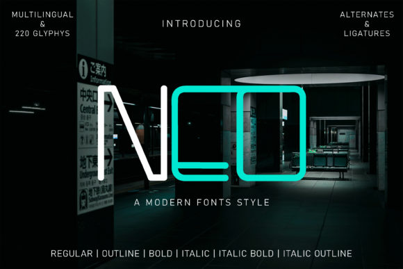 Neo: A Modern Display Font for Digital Design Systems