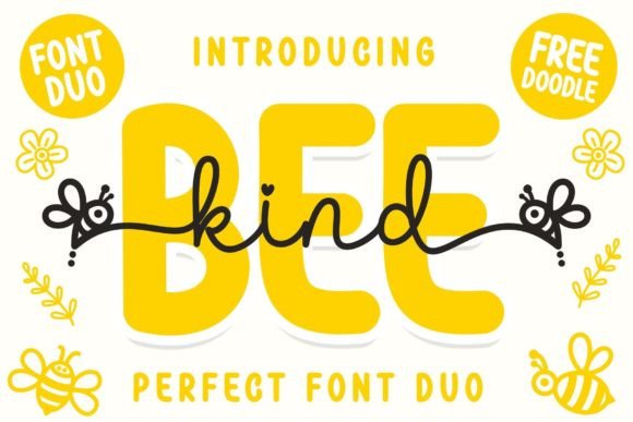 The Bee Kind Duo Font: An Ally for Your Brand’s Visual Voice