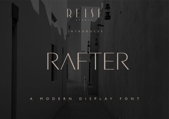 Using Rafter Font to Build a Consistent Modern Brand
